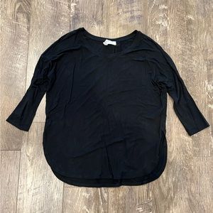 Black Babaton 3/4 length shirt